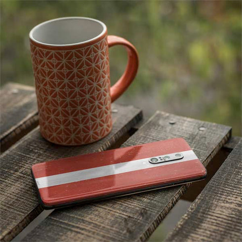 Latvia Flag Distressed OnePlus 7 Pro Skin